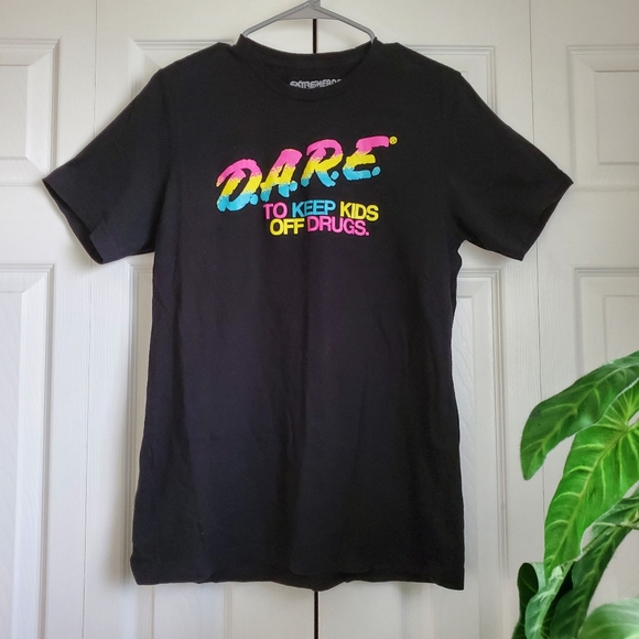 Extreme 80's Other - 🥳HP🥳 DARE Logo Black & Neon Mens Medium T-Shirt